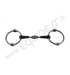 Dble jointed rubber gag bit