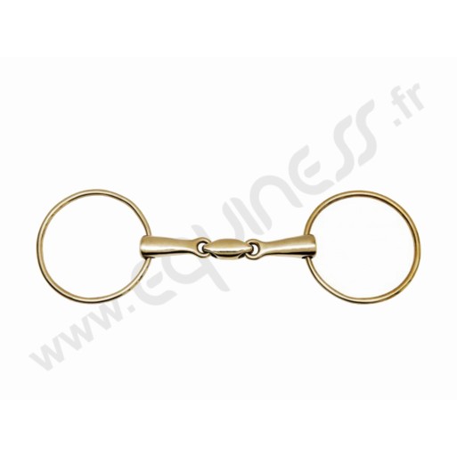 Double jointed large ring bit