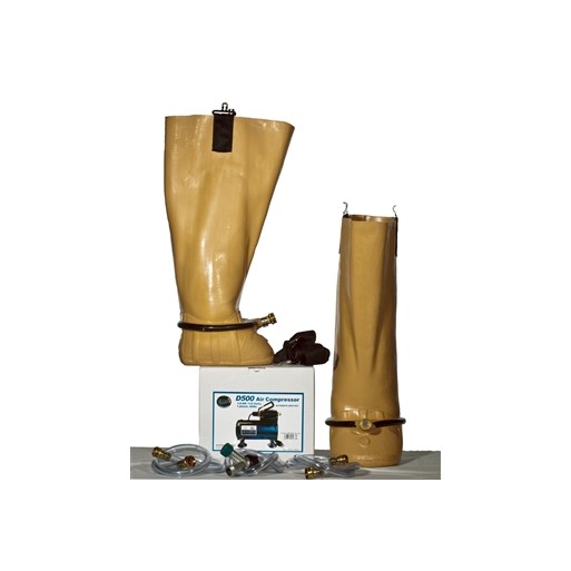 Water boots avec compresseur