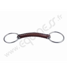 Leather loose ring straight