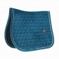 Saddle pad velvet orange